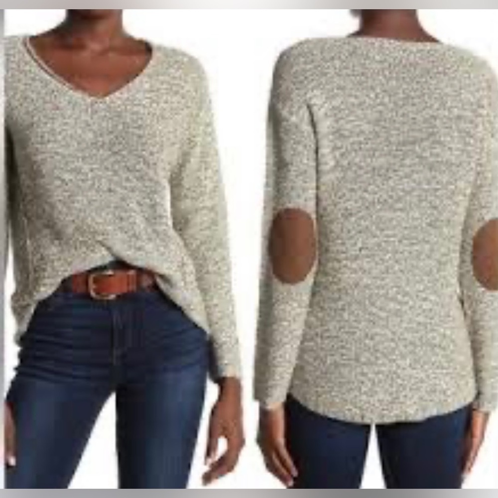 NWT Anthropoligie RDI cream sweater SZ XL